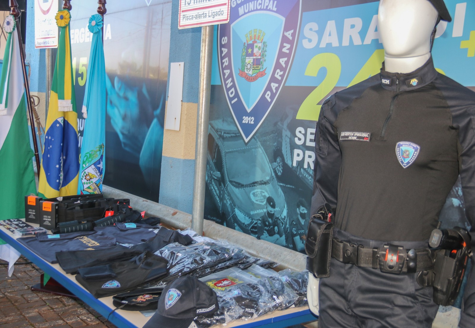 Guarda Civil  Municipal apresenta novos uniformes, nova identidade visual e Volpato anuncia avanços na segurança